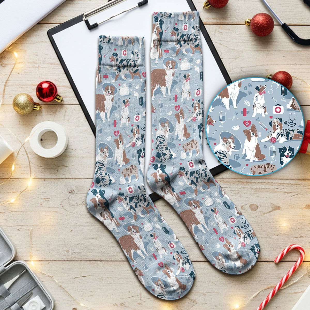 Veterinary Dog Nurse Socks