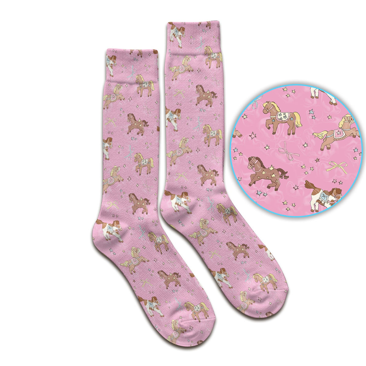 Pony Star Nurse Socks