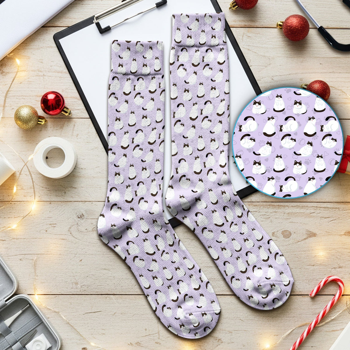 Cat Nurse Socks