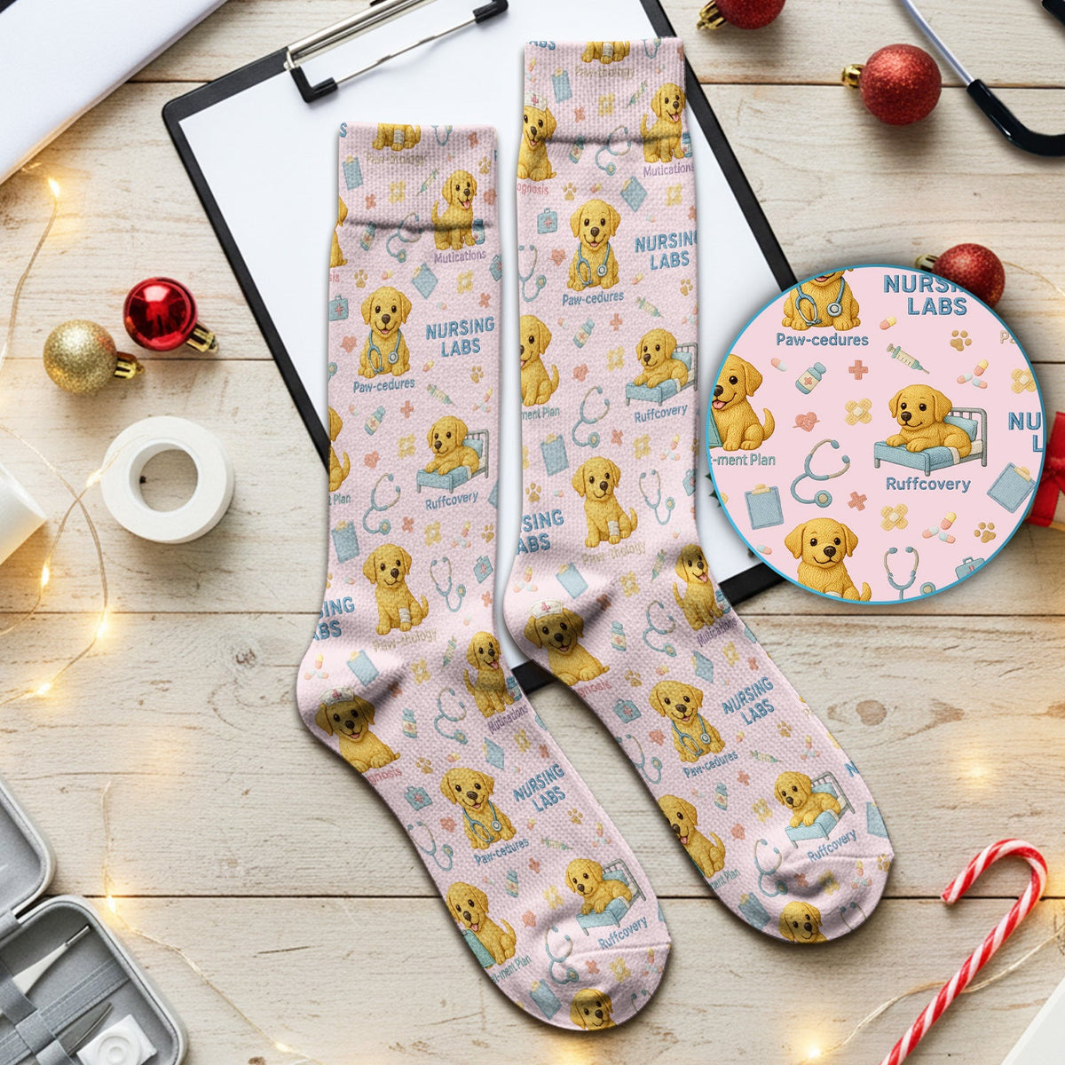 Labrador Nurse Socks