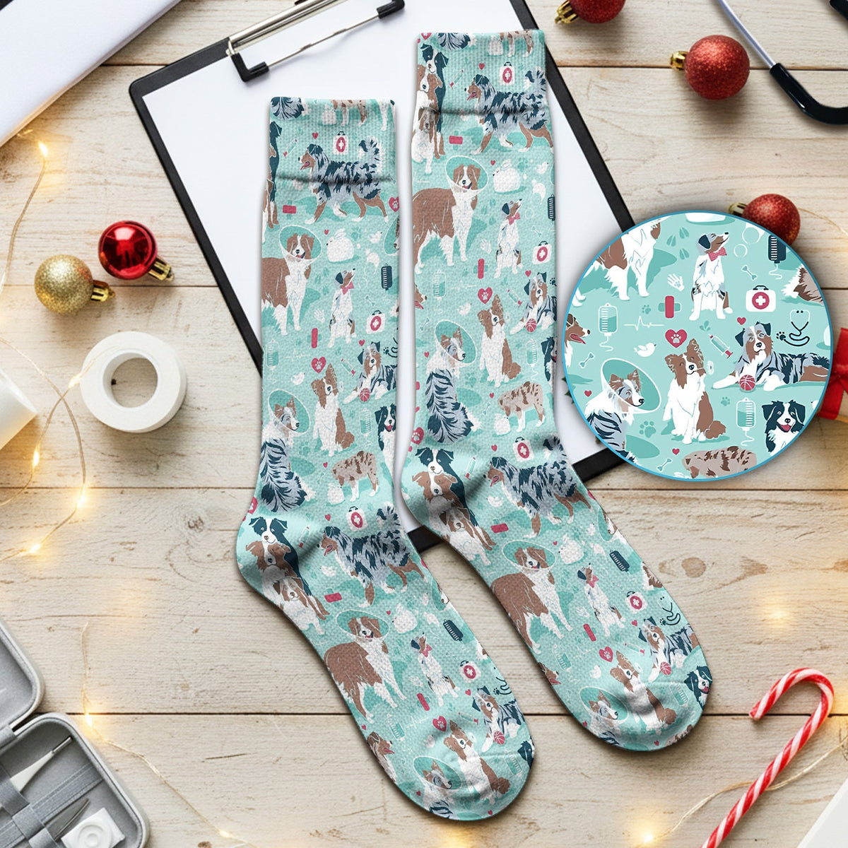 Veterinary Dog Nurse Socks