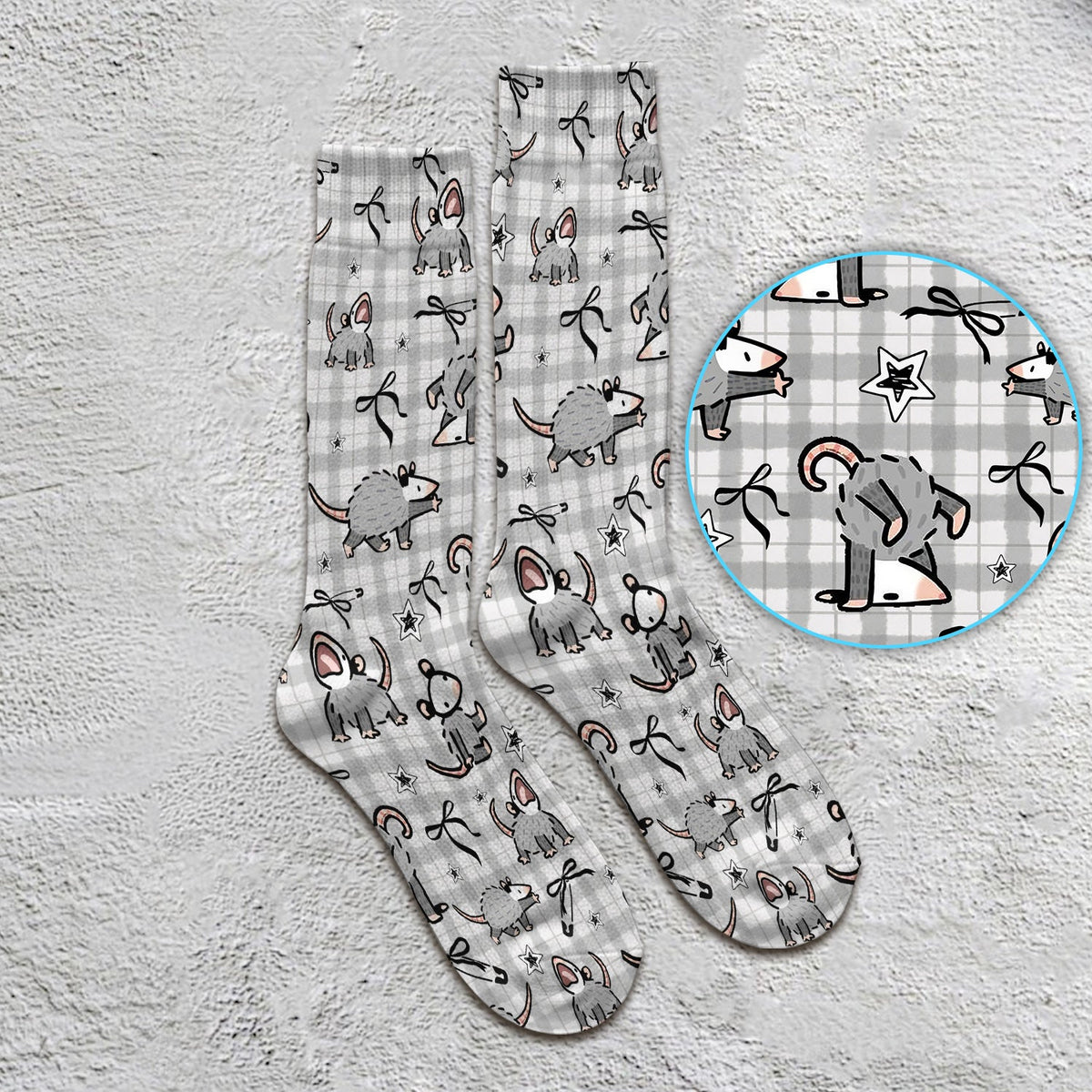 Mouse Cartoon Nurse Socks