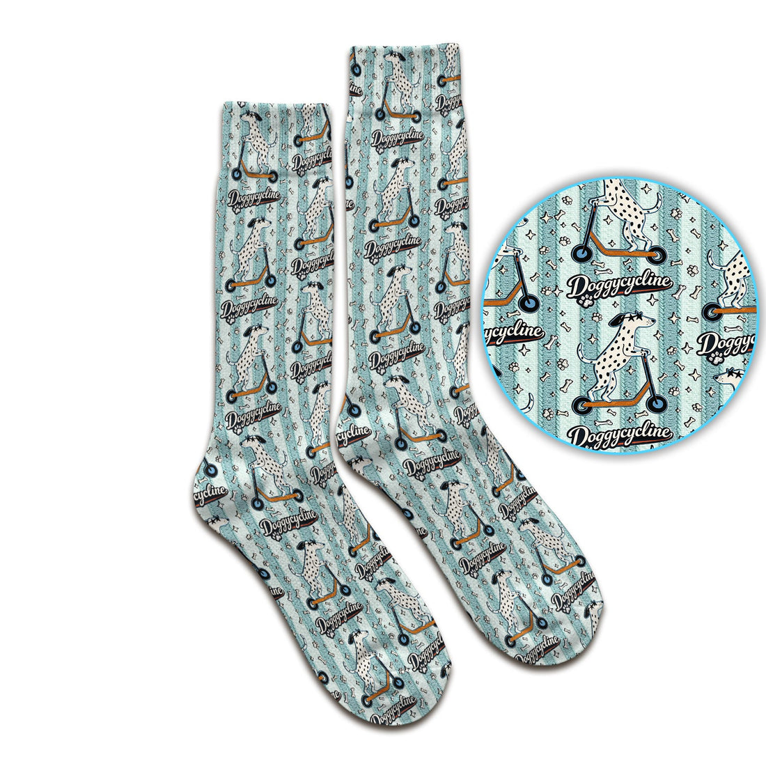 Veterinary Dalmatian Nurse Socks