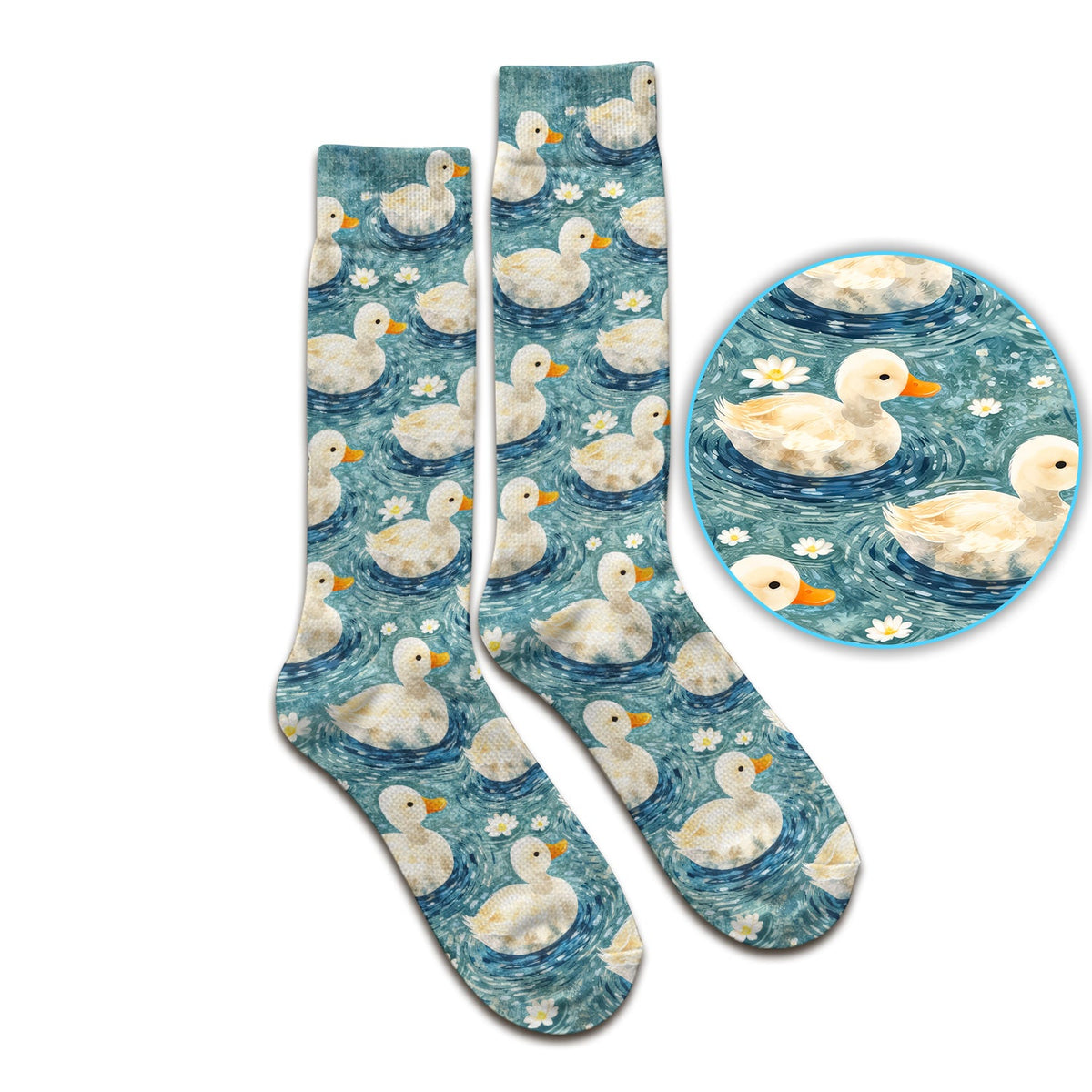 Duck Pond Nurse Socks