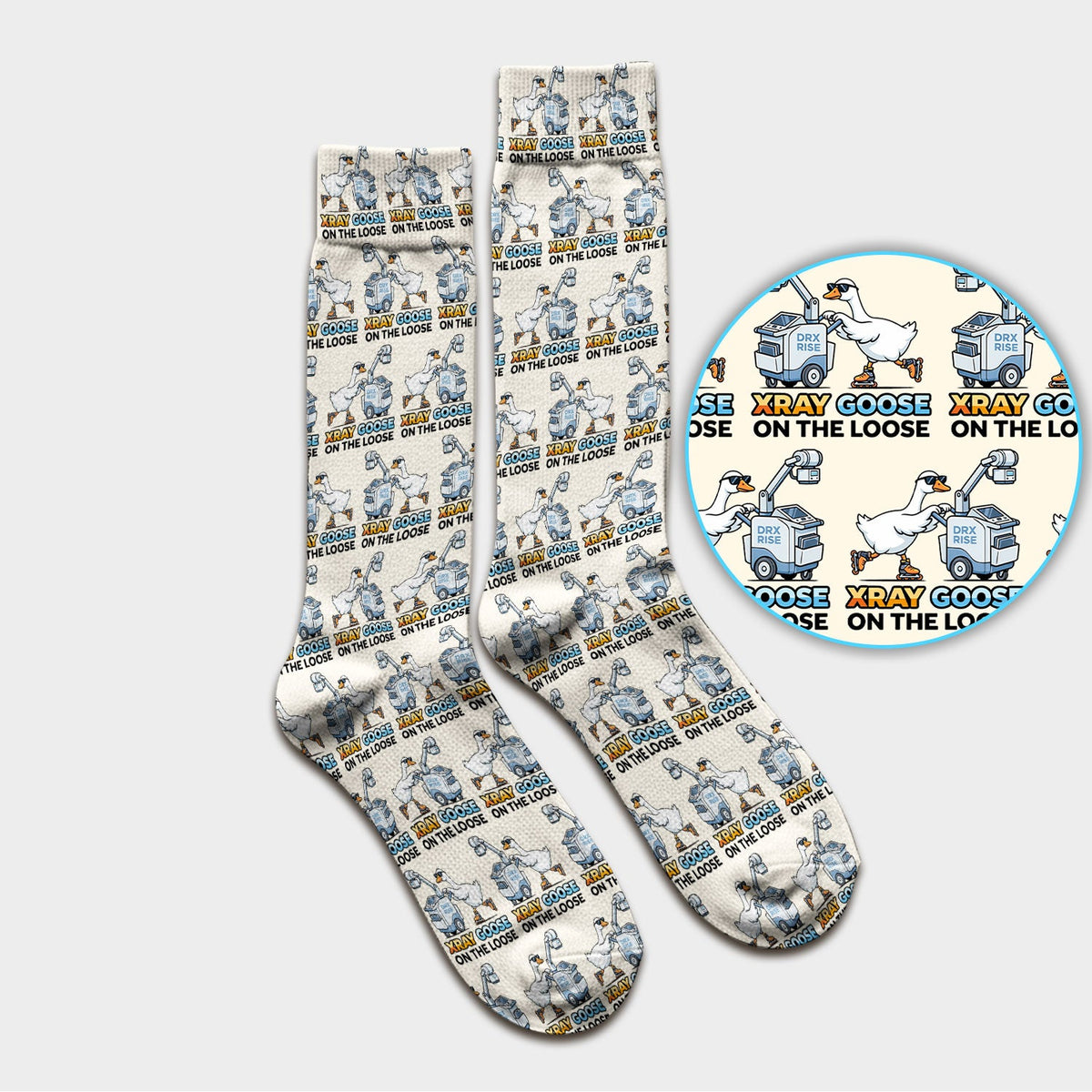 Xray Goose On The Loose Nurse Socks