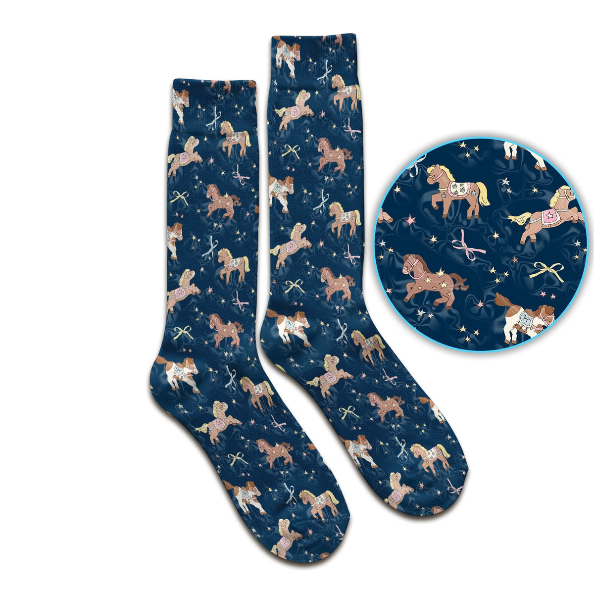 Pony Star Nurse Socks