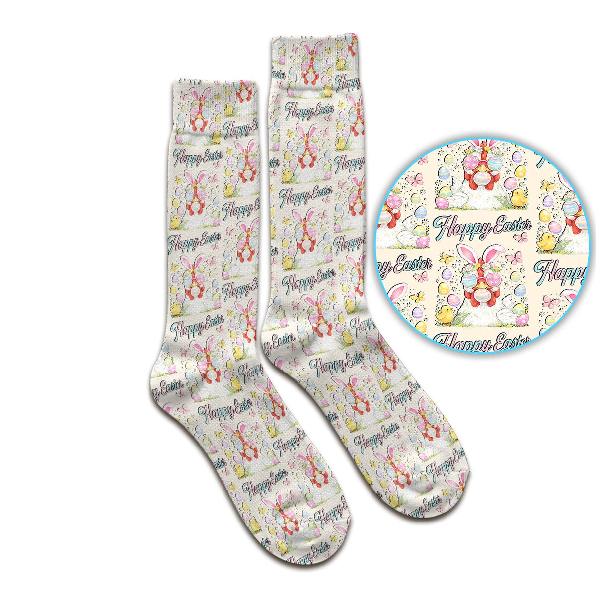 Bunny Eggs Nurse Socks - Easter Gift