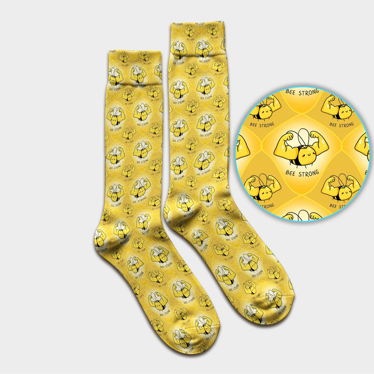 Strong Honey Bee Nurse Socks