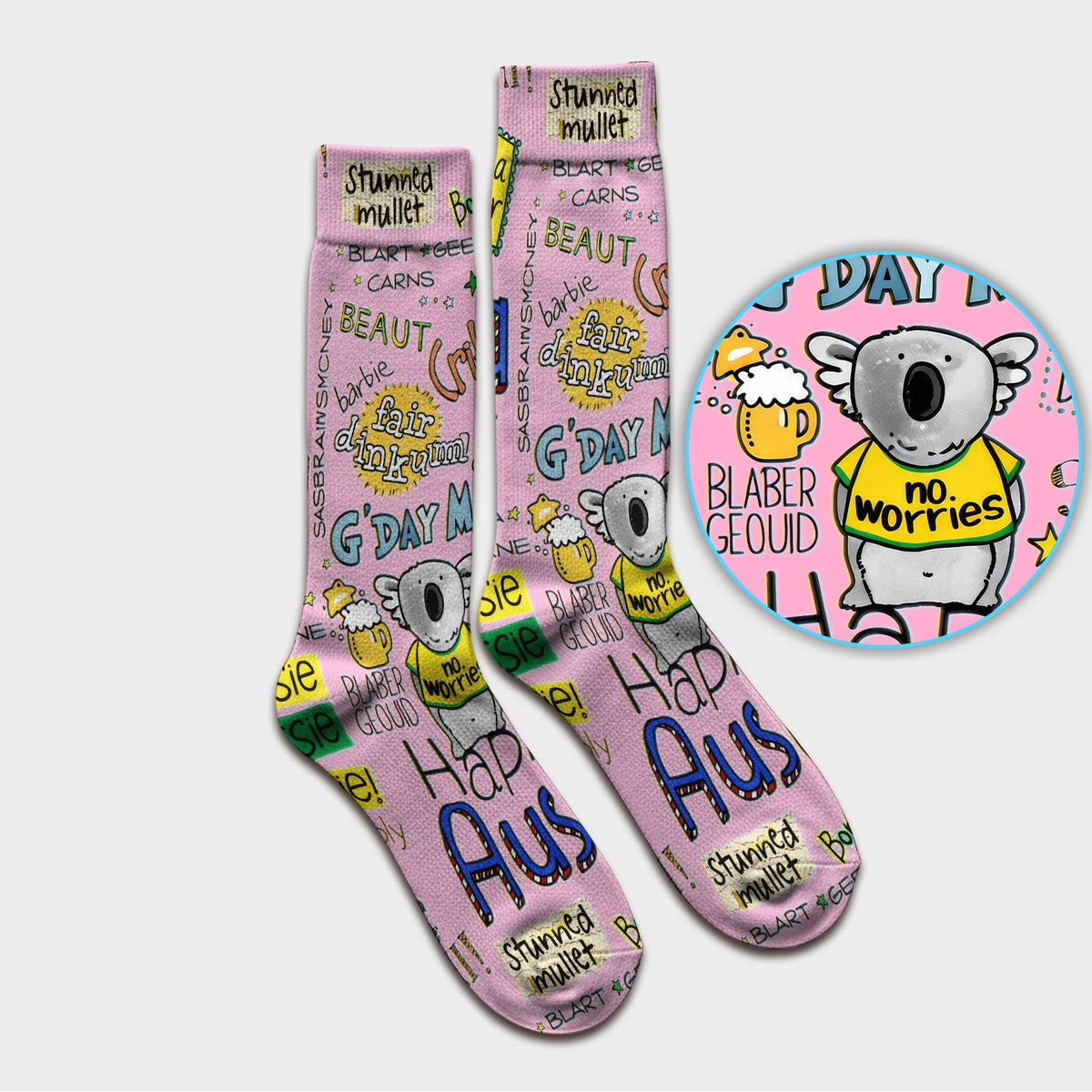 Koala Australia Nurse Socks