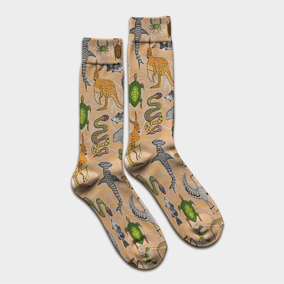 Crocodile Turtle Snake Nurse Socks