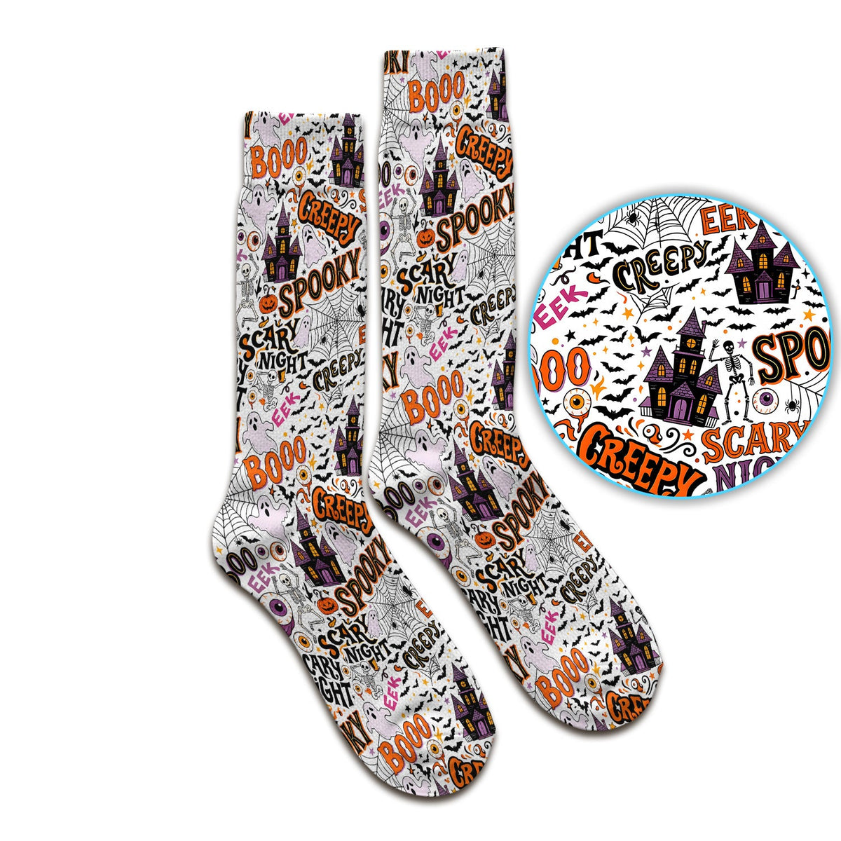 Haunted House Nurse Socks