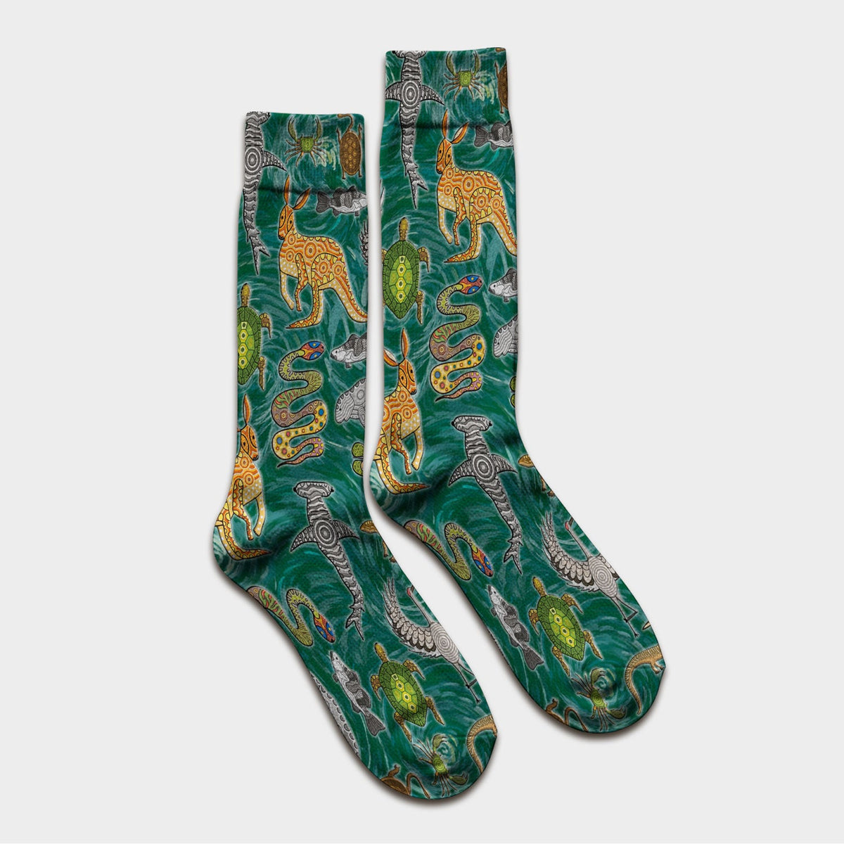 Crocodile Turtle Snake Nurse Socks