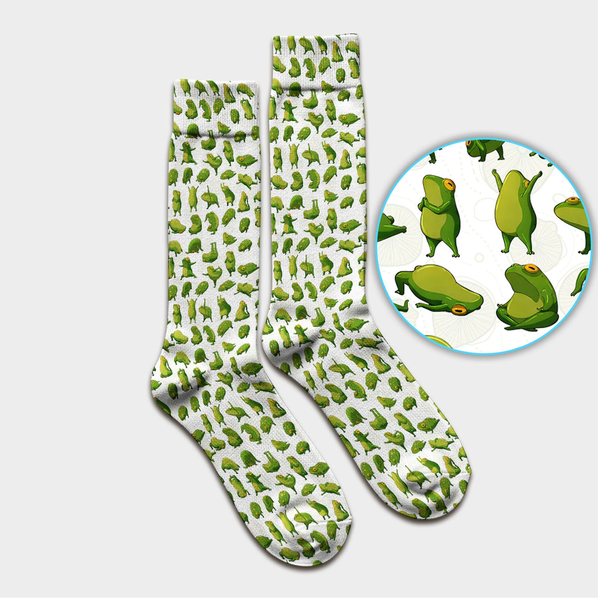 Frog Cartoon Nurse Socks