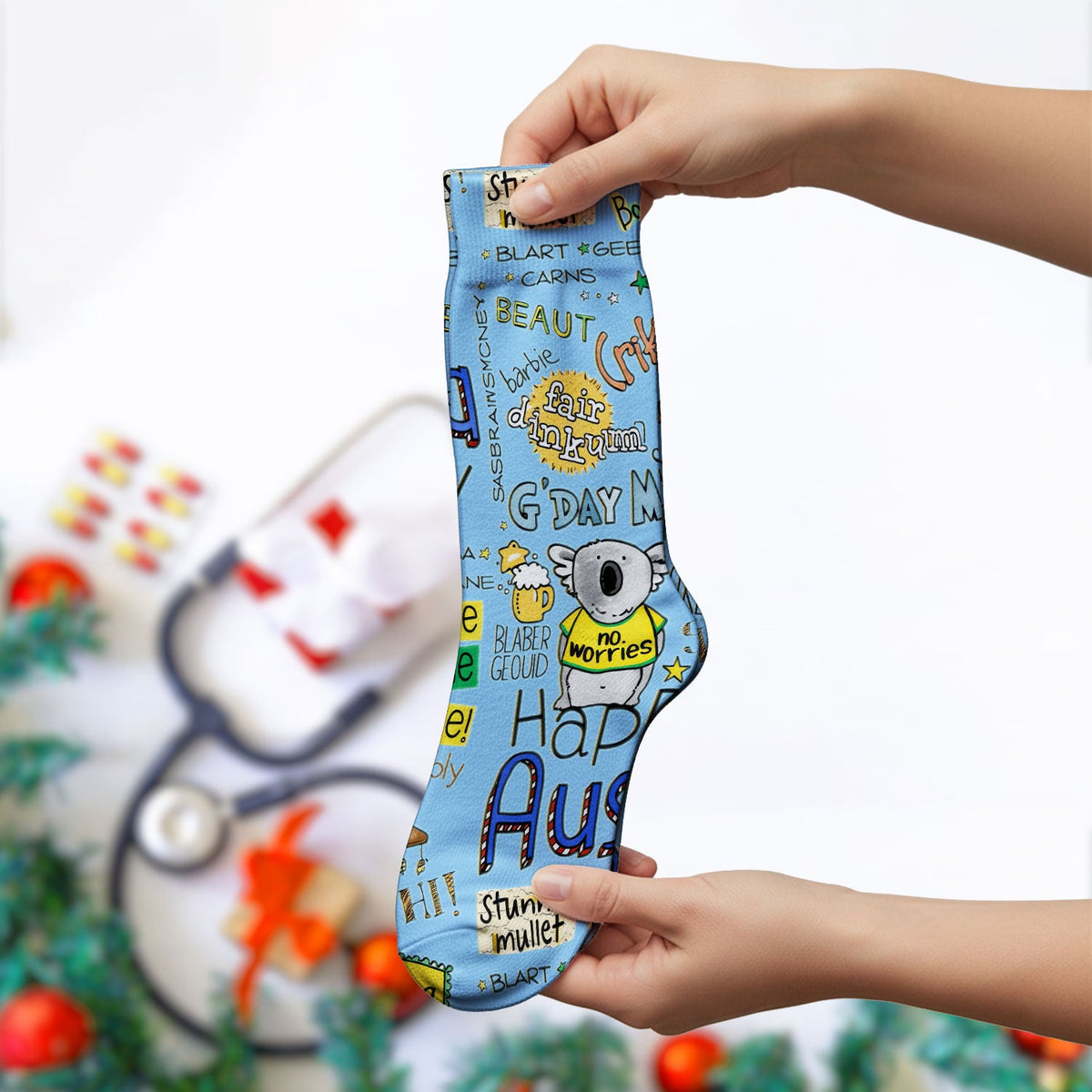 Koala Australia Nurse Socks