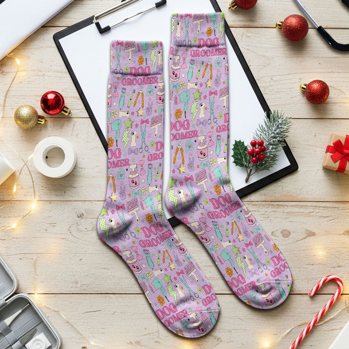 Dog Groomer Tools Nurse Socks
