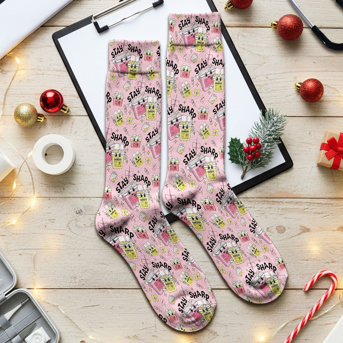 Stay Sharp Nurse Socks