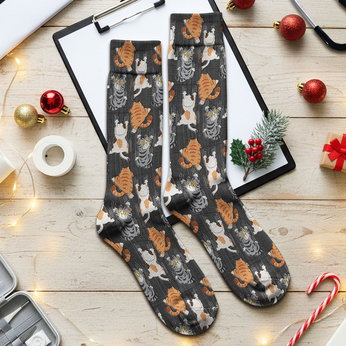 Cats Nurse Socks