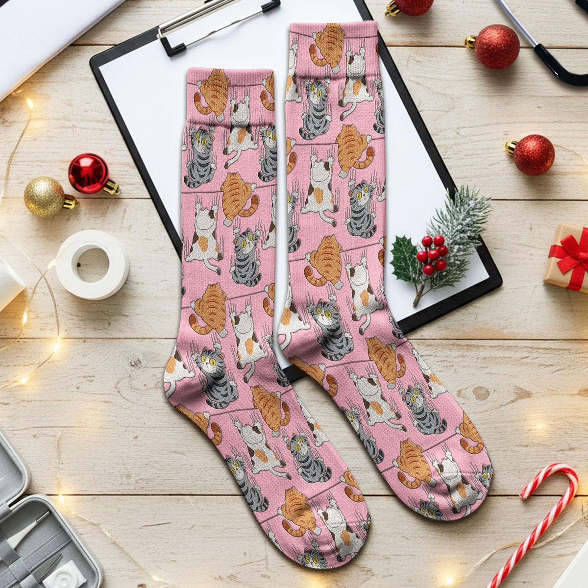 Cats Nurse Socks