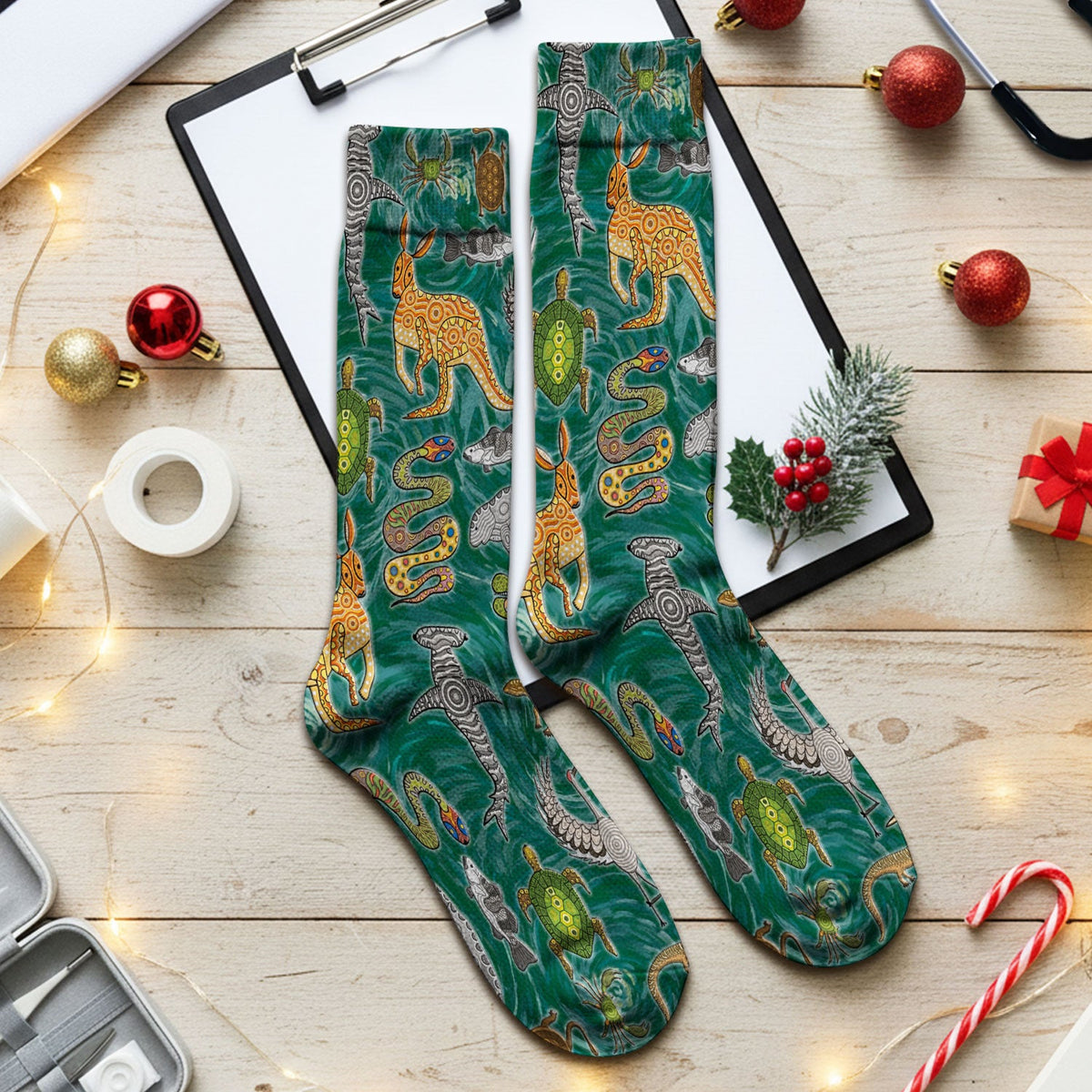 Crocodile Turtle Snake Nurse Socks