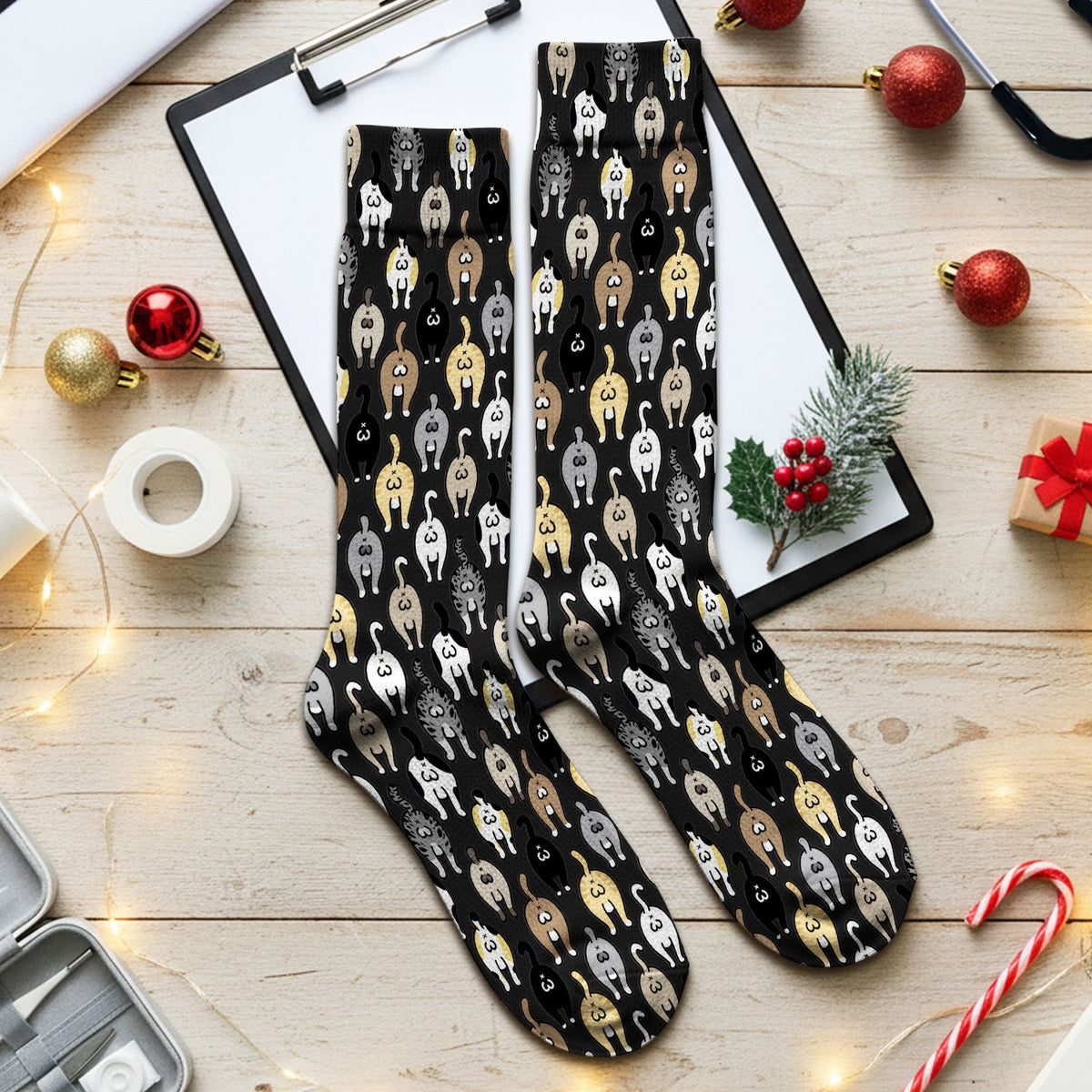 Cat Lover Nurse Socks