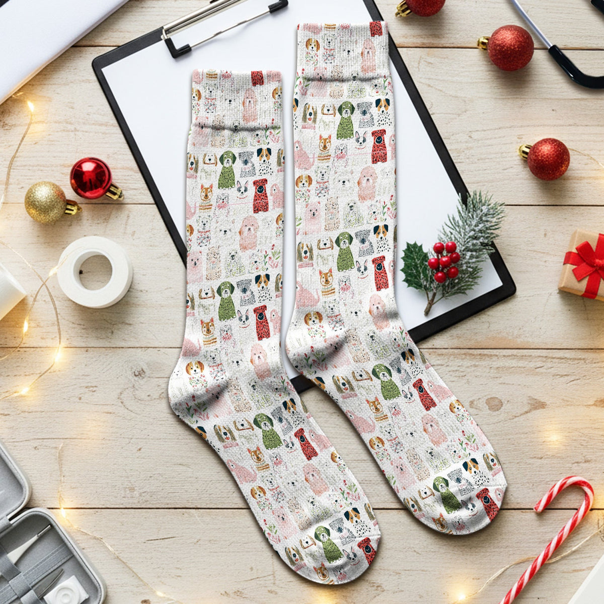 Dog Breeds Nurse Socks