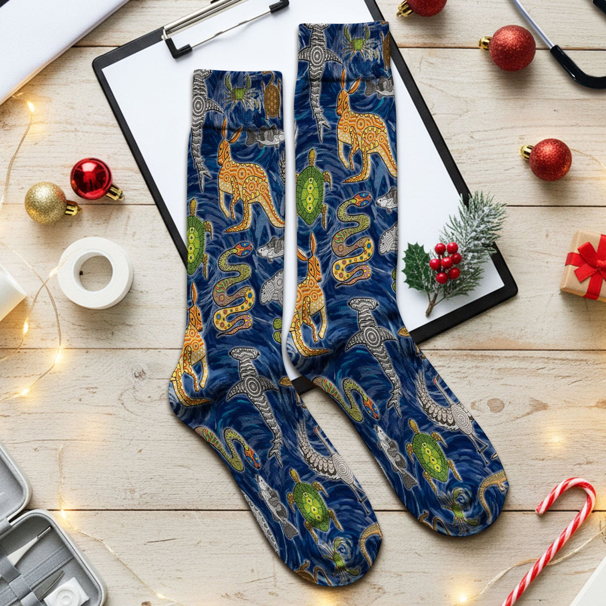 Crocodile Turtle Snake Nurse Socks