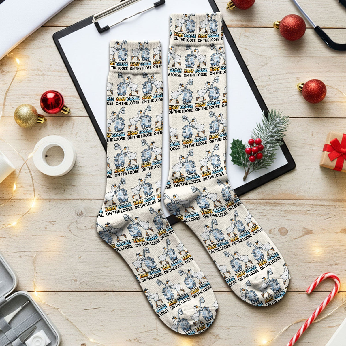 Xray Goose On The Loose Nurse Socks