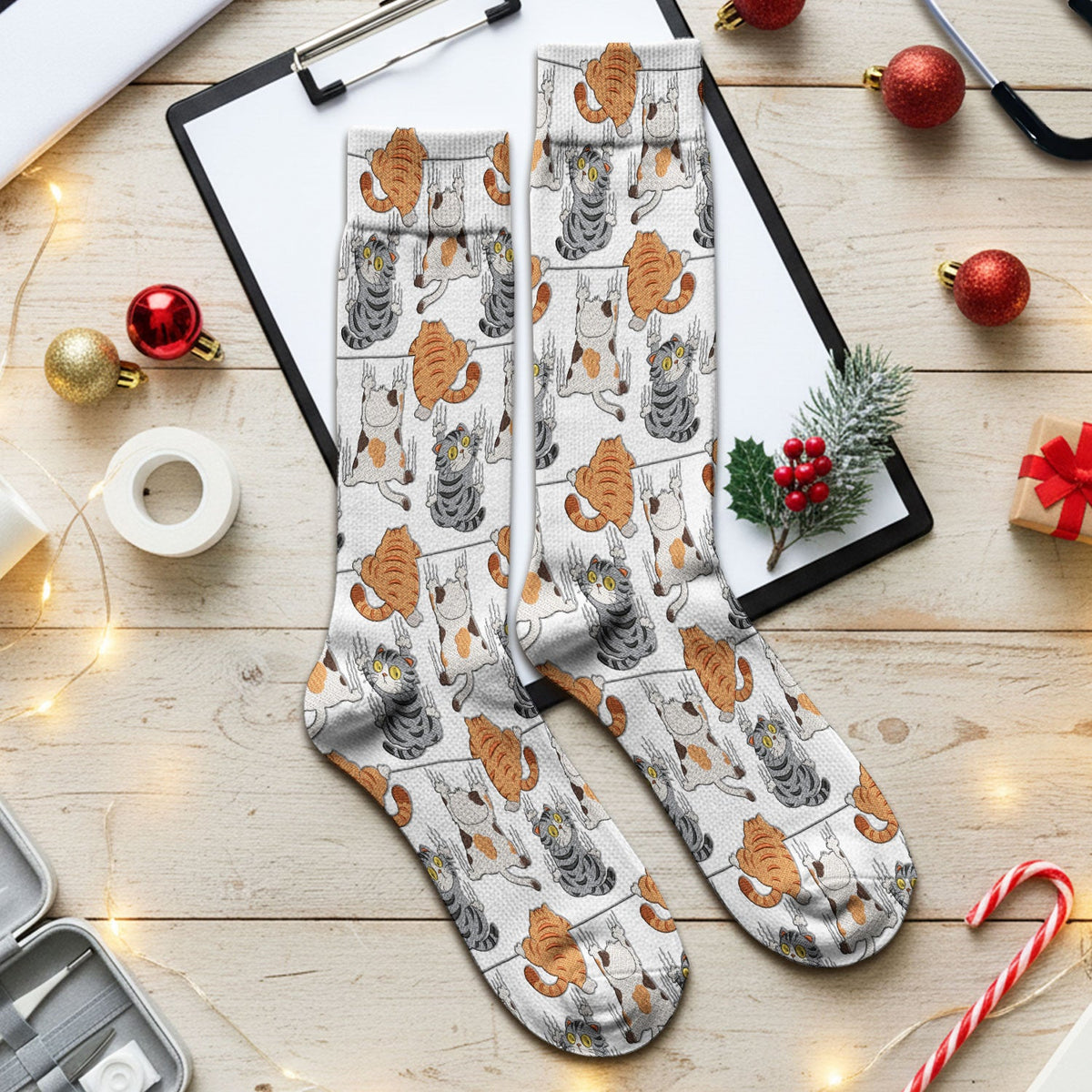 Cats Nurse Socks