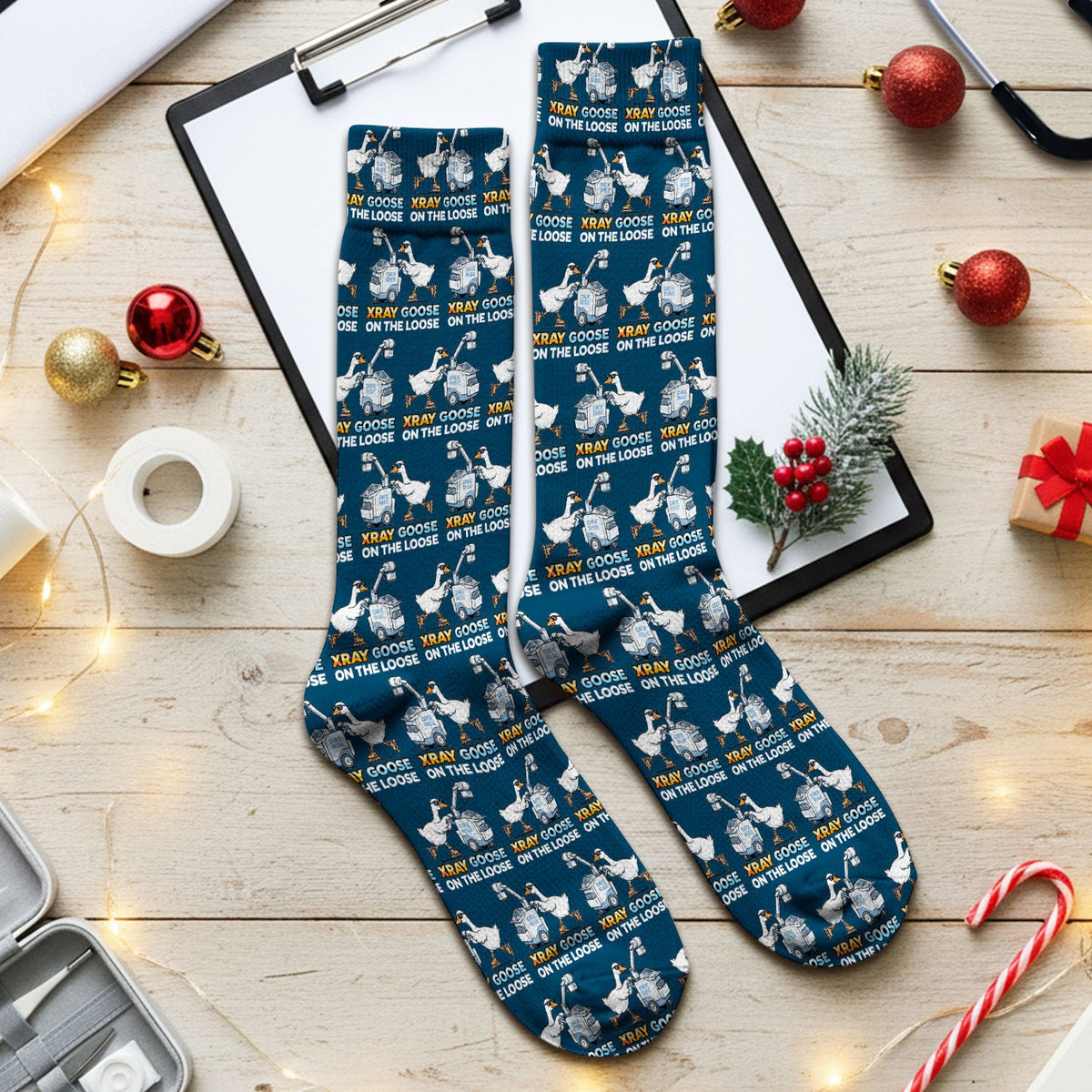 Xray Goose On The Loose Nurse Socks