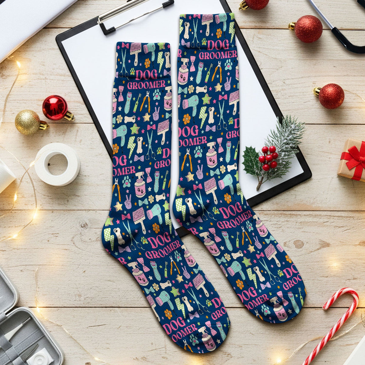 Dog Groomer Tools Nurse Socks