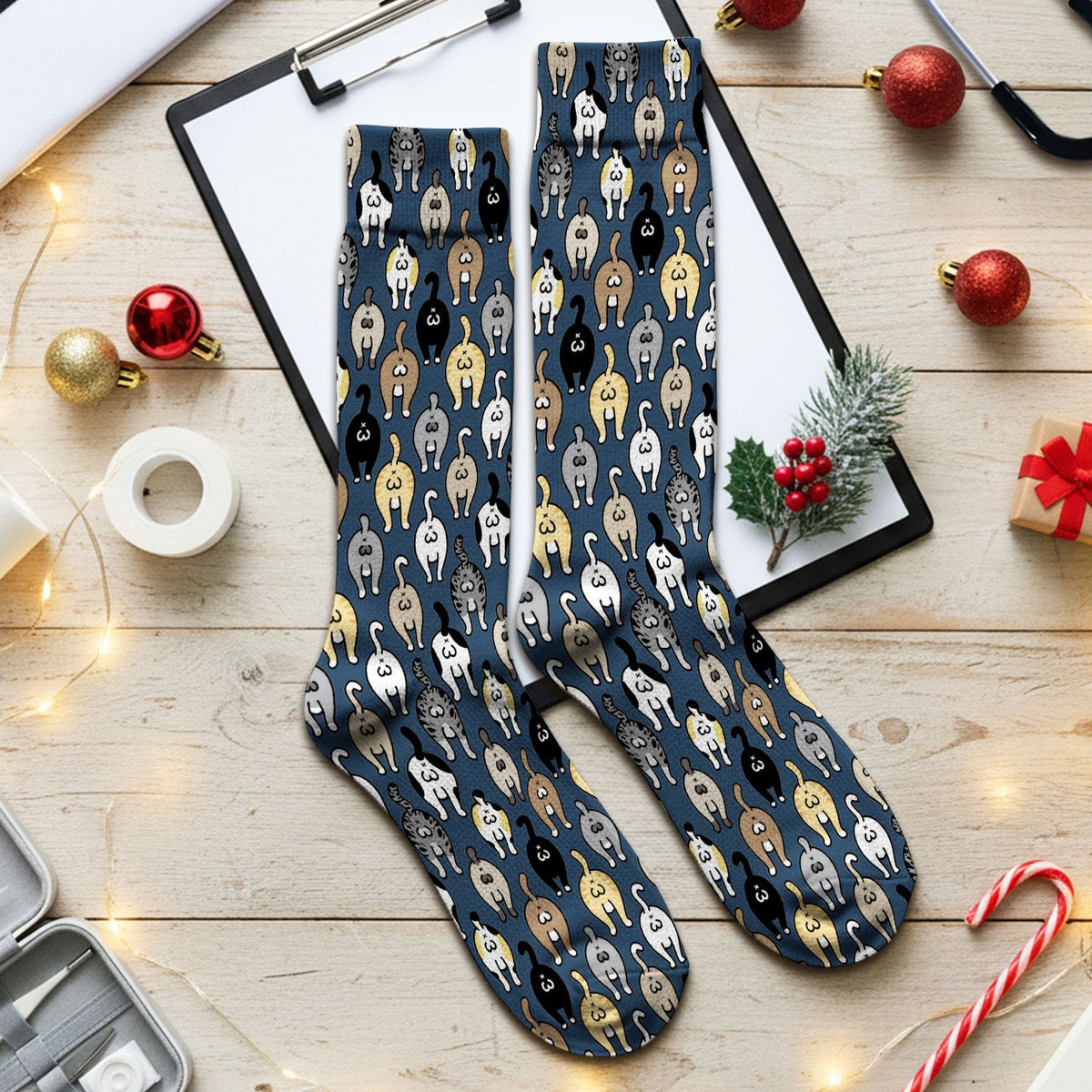 Cat Lover Nurse Socks