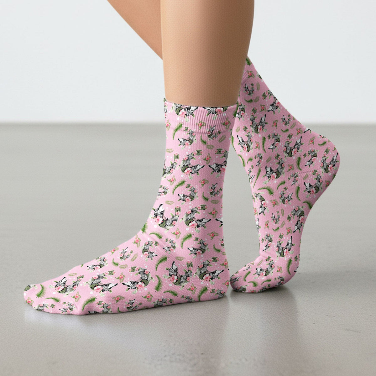 Platypus Tropical Floral Nurse Socks