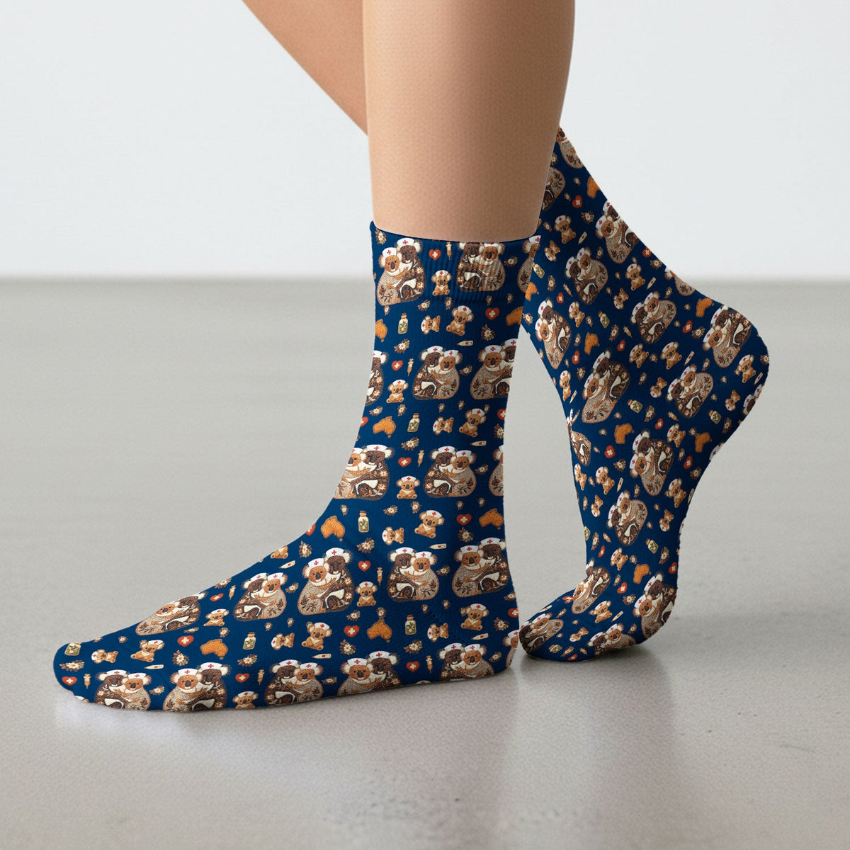 Koala Nurse Socks - Valentines Day Gift