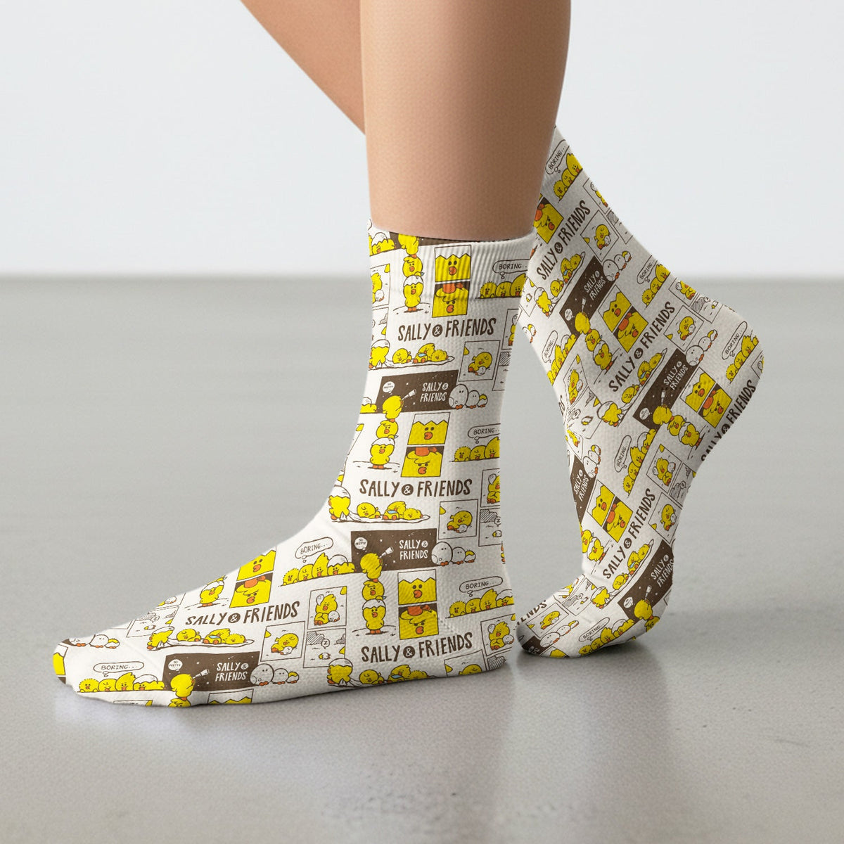 Chick Comic Nurse Socks