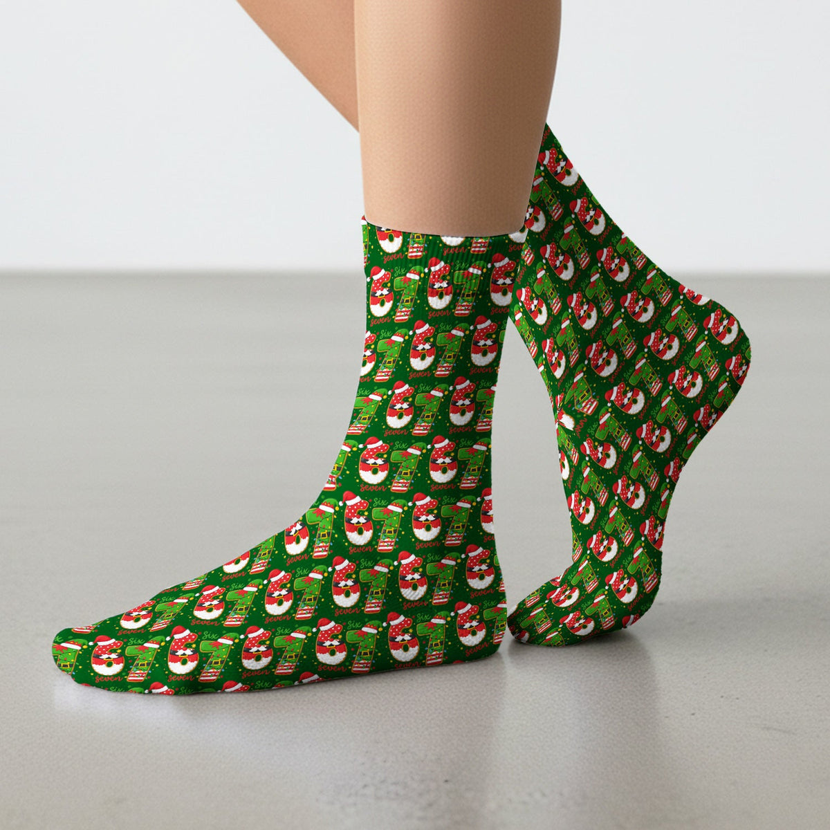 Christmas 67 Nurse Socks