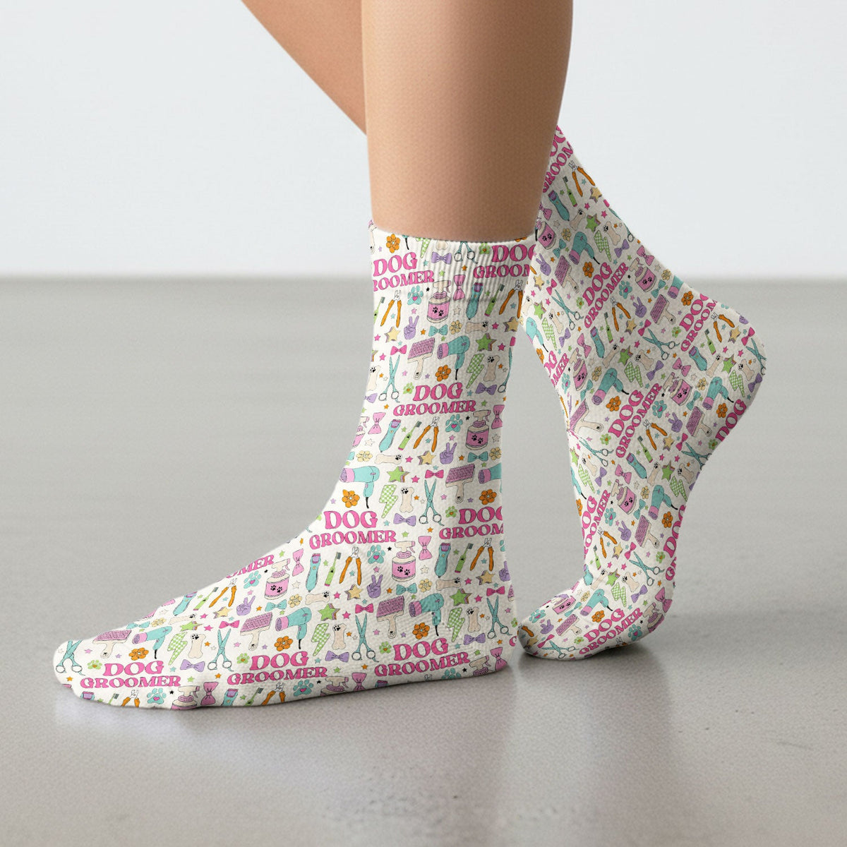 Dog Groomer Tools Nurse Socks