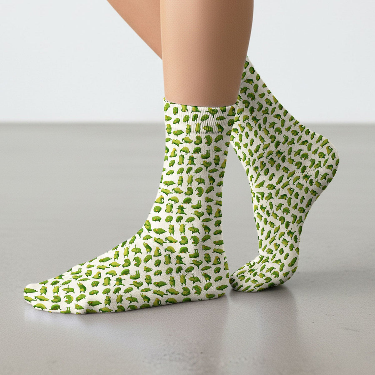 Frog Cartoon Nurse Socks