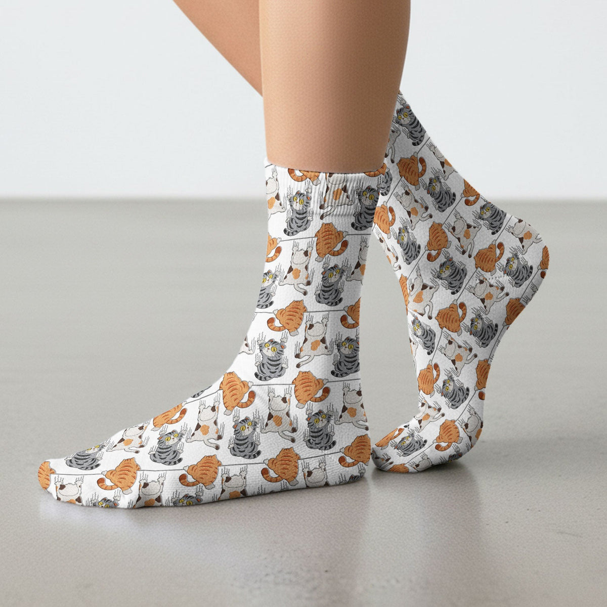 Cats Nurse Socks