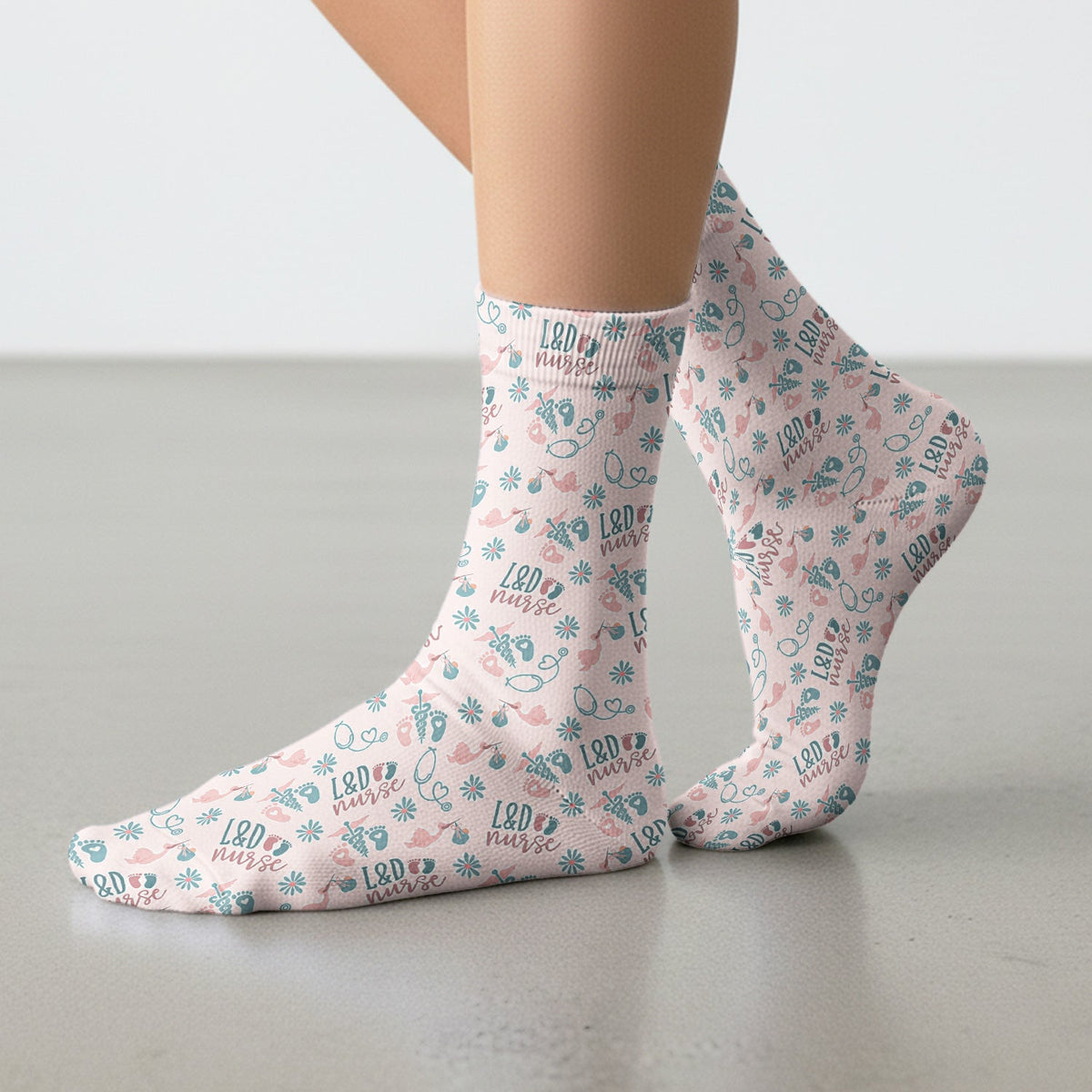 Labor and Delivery Nurse Socks