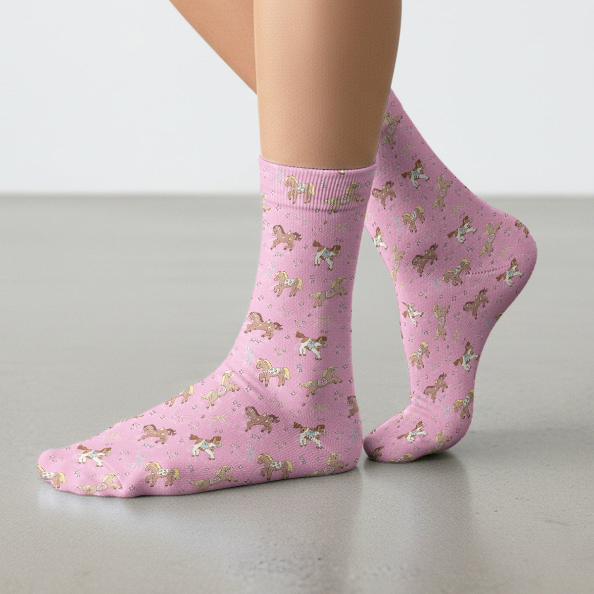 Pony Star Nurse Socks
