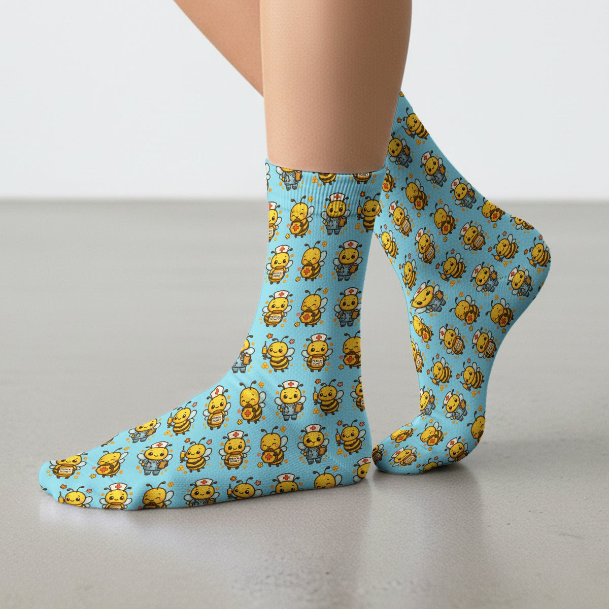 Honey Bee Nurse Socks