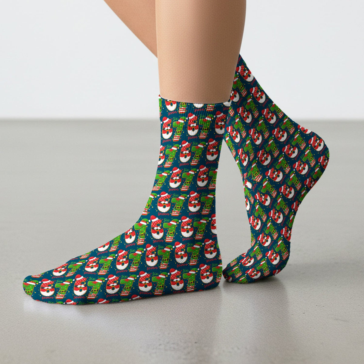 Christmas 67 Nurse Socks