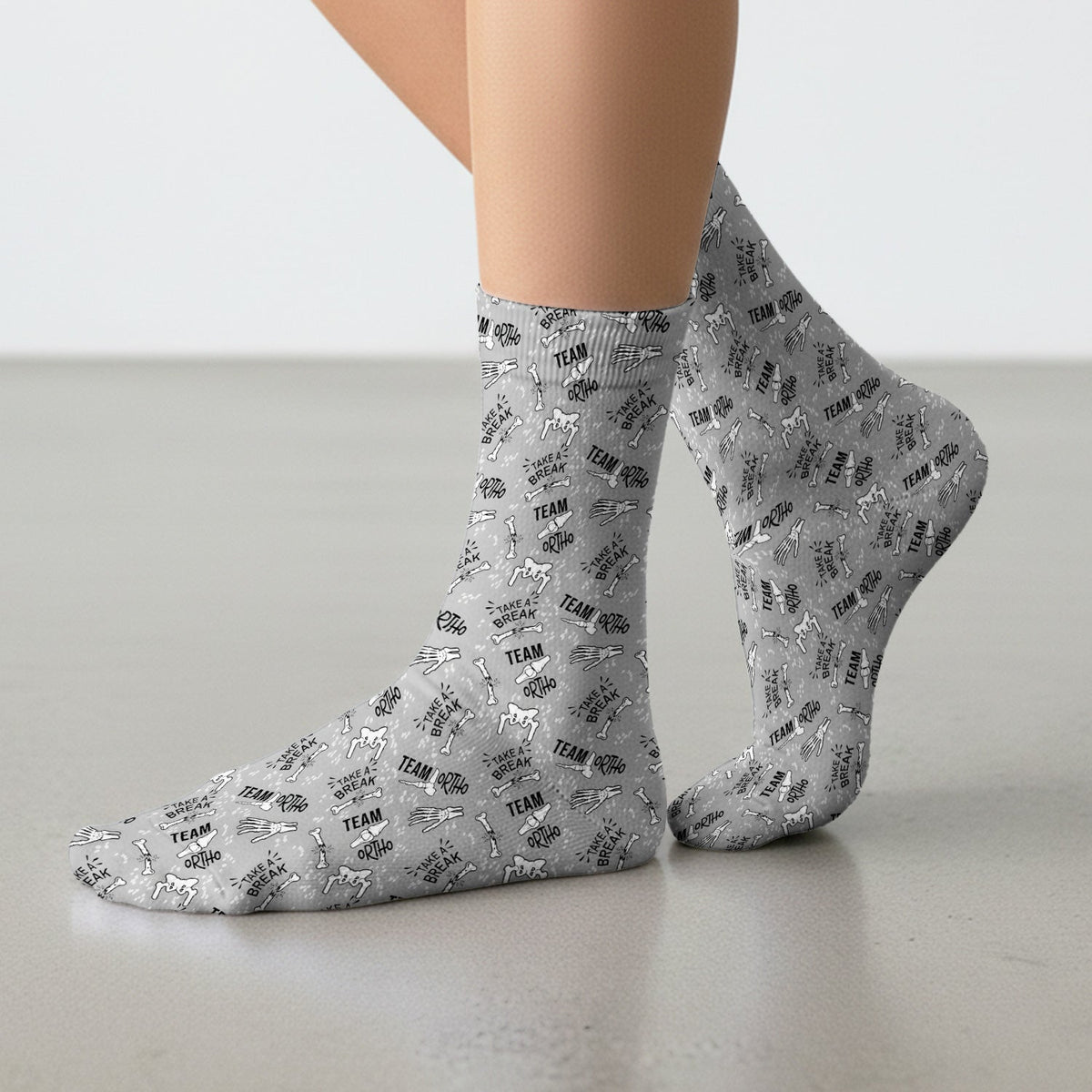 Team Ortho Bone Joint Nurse Socks