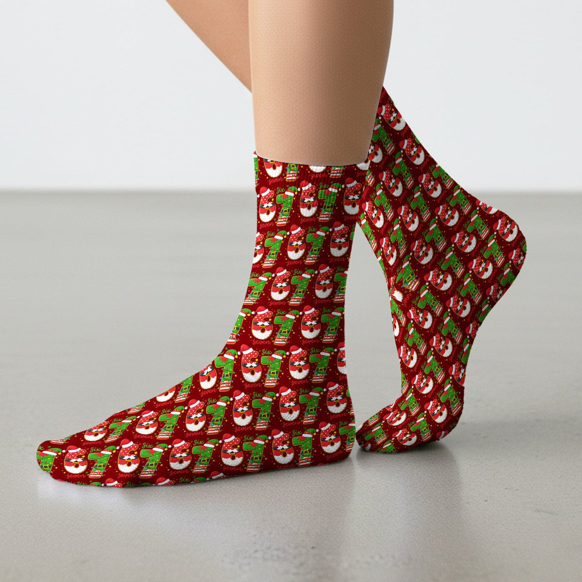 Christmas 67 Nurse Socks