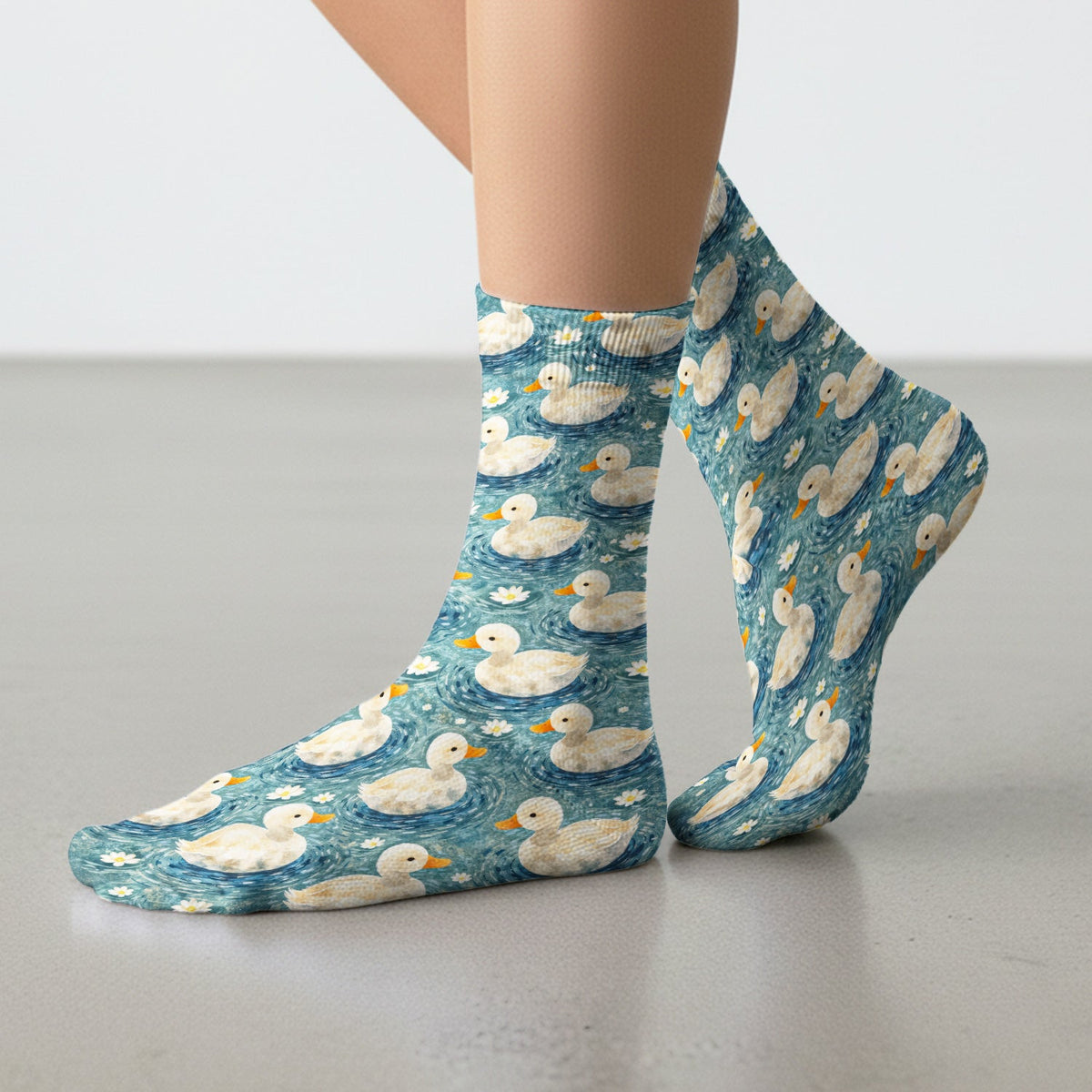 Duck Pond Nurse Socks