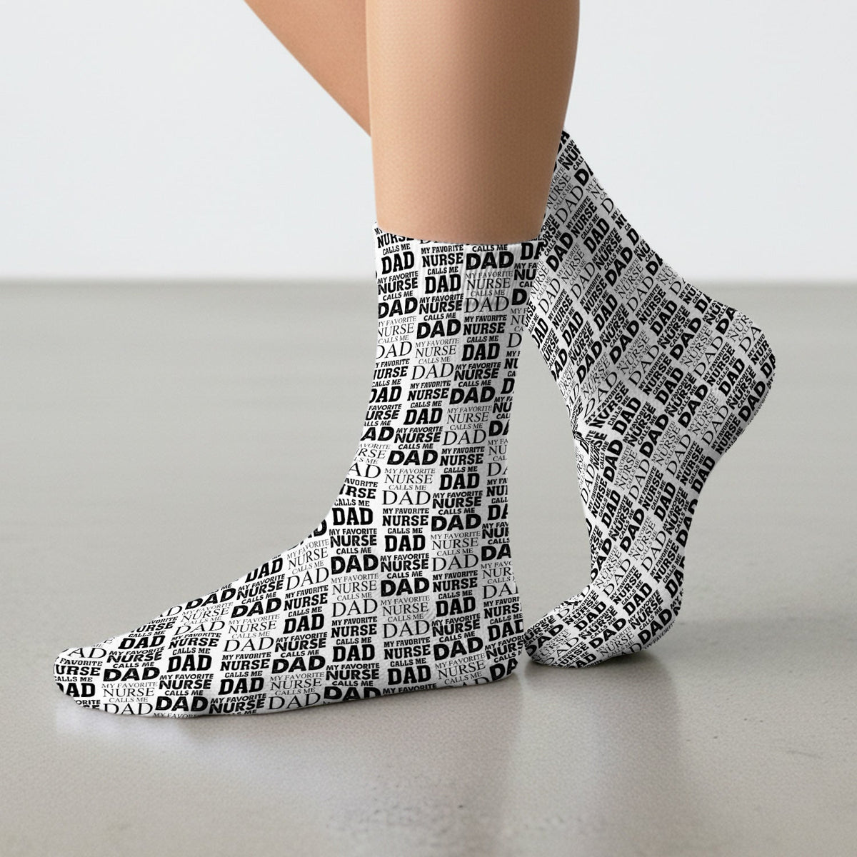 Favorite Nurse Calls Dad Socks