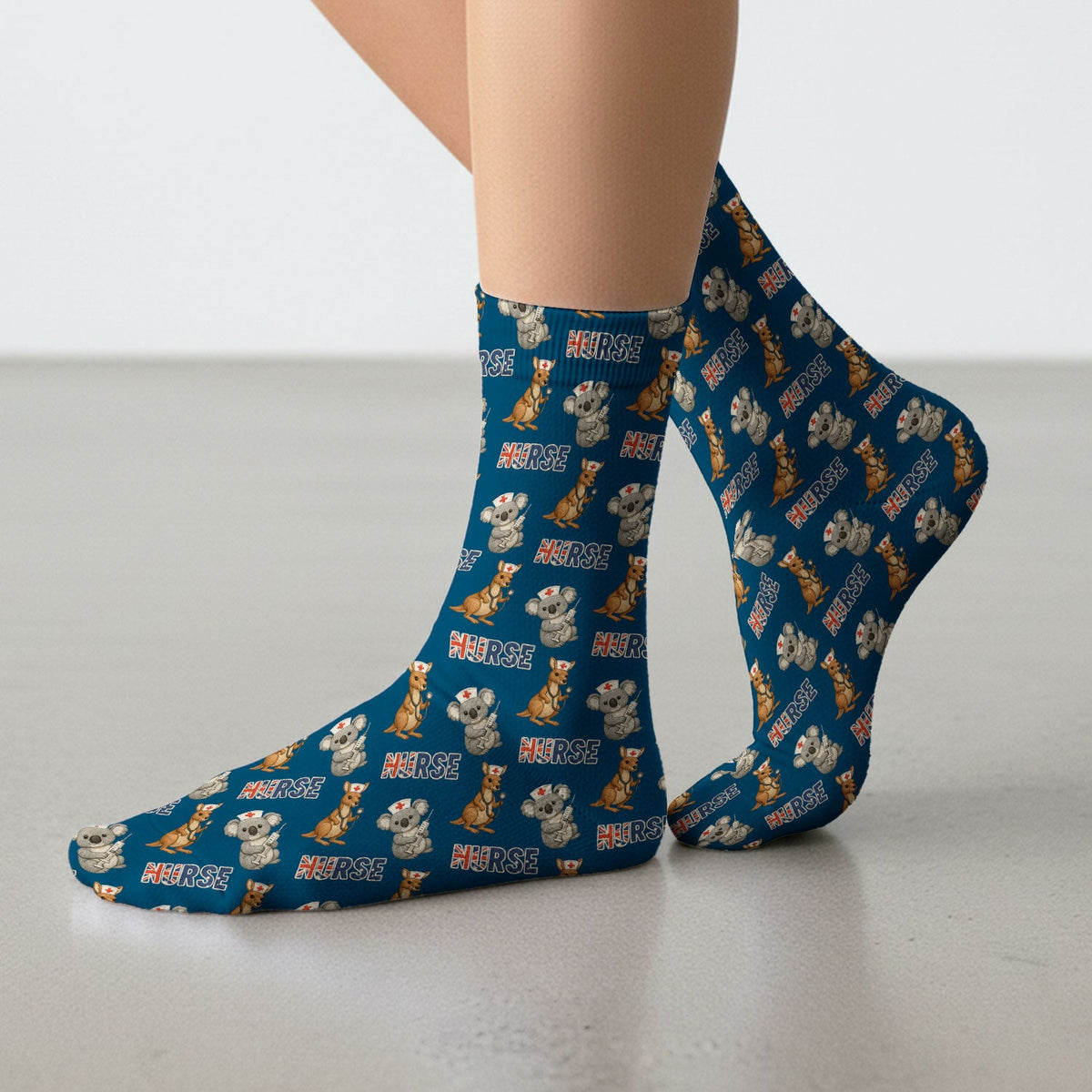 Koala Kangaroo Nurse Socks