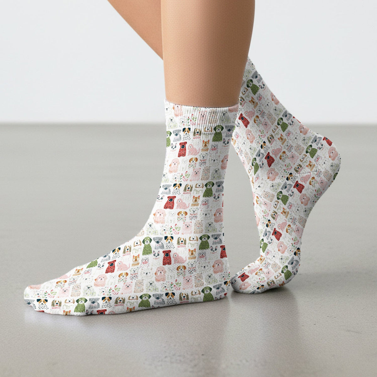 Dog Breeds Nurse Socks