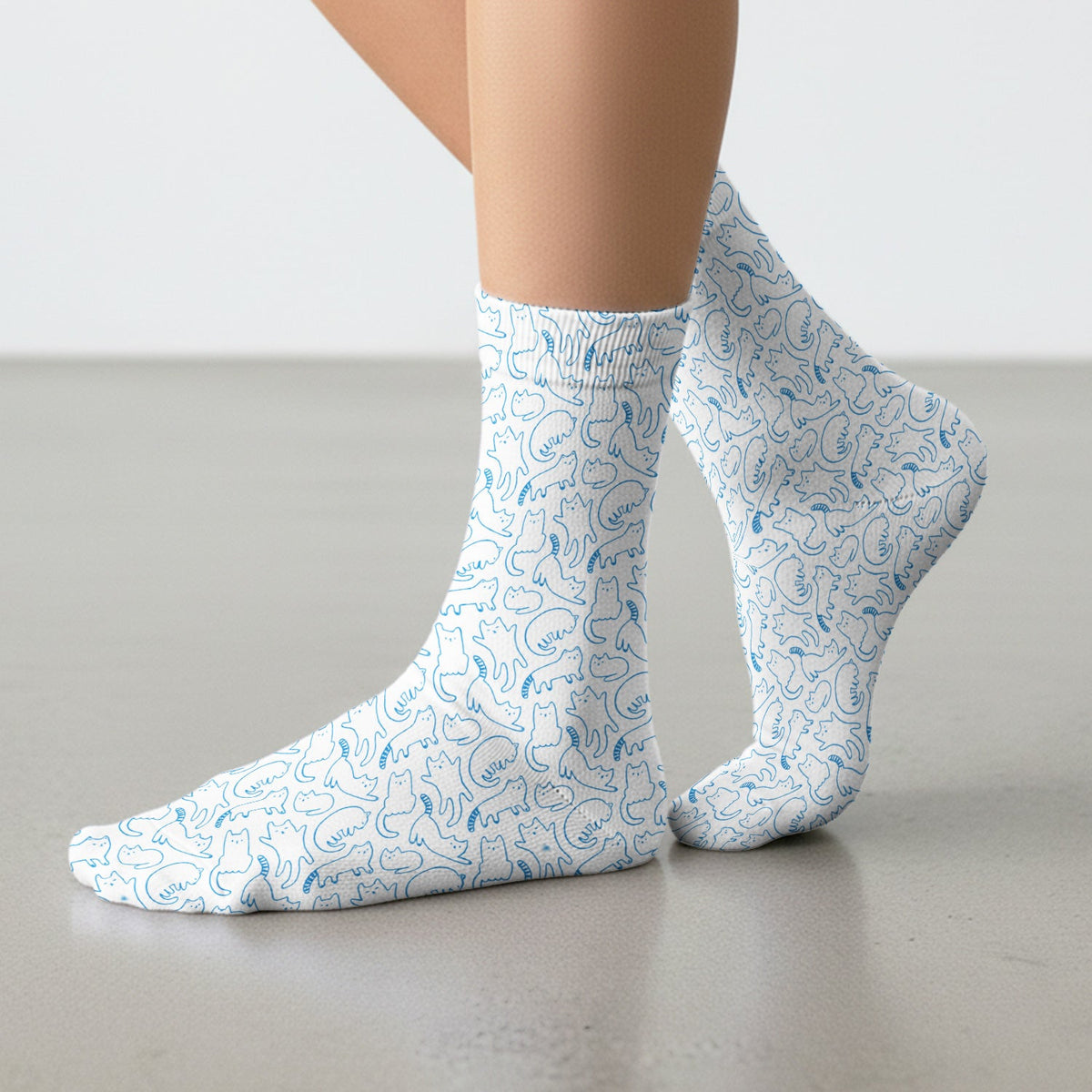Artistic Cat Nurse Socks