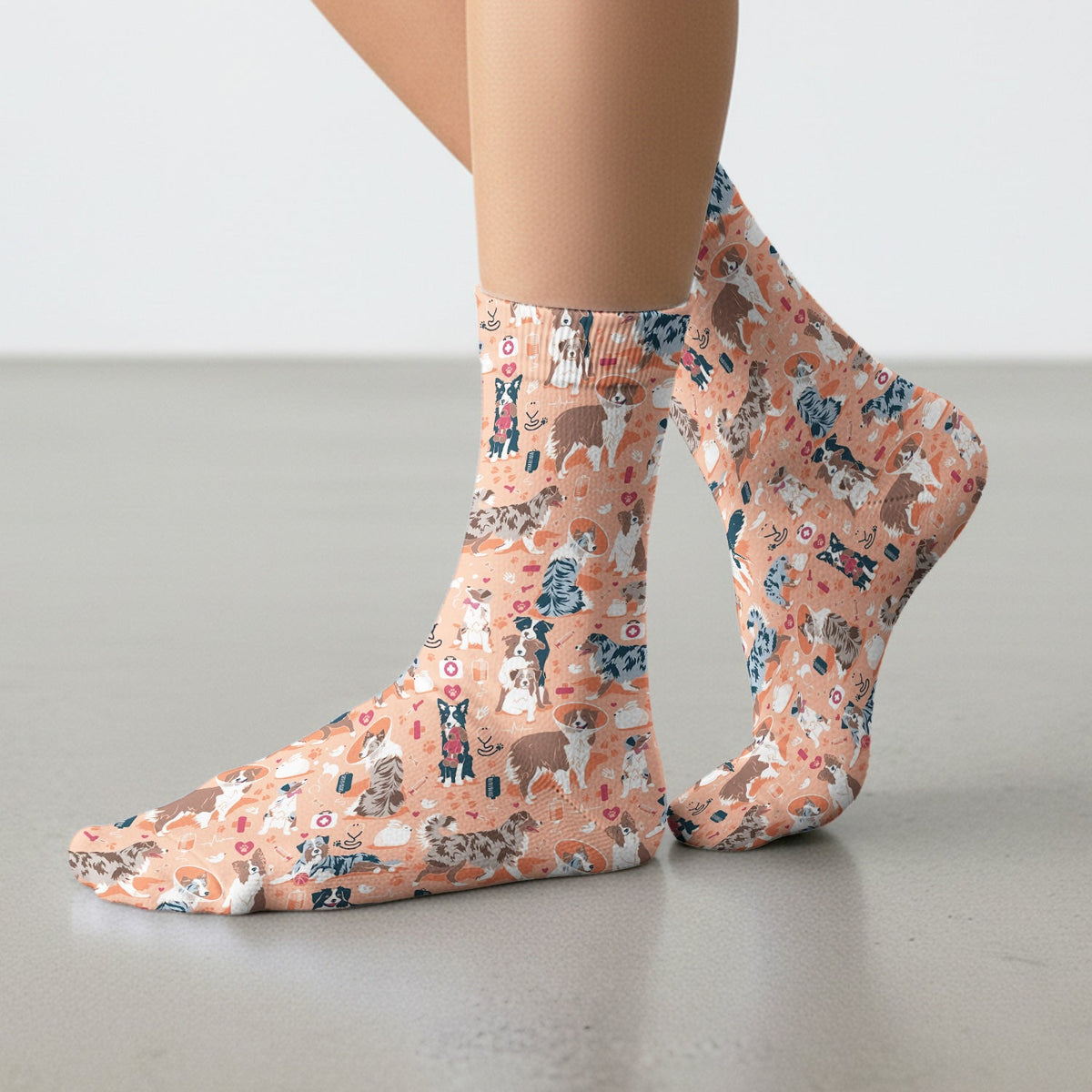 Veterinary Dog Nurse Socks